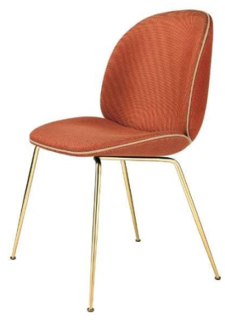 OK PMC 25 – Narrow Tall Upholstered Dining Chair