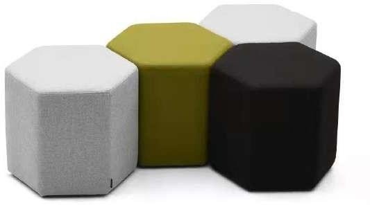 Upholstered Pouf – Style 001