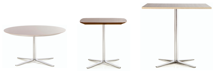 Oval Chrome-Base Meeting Table