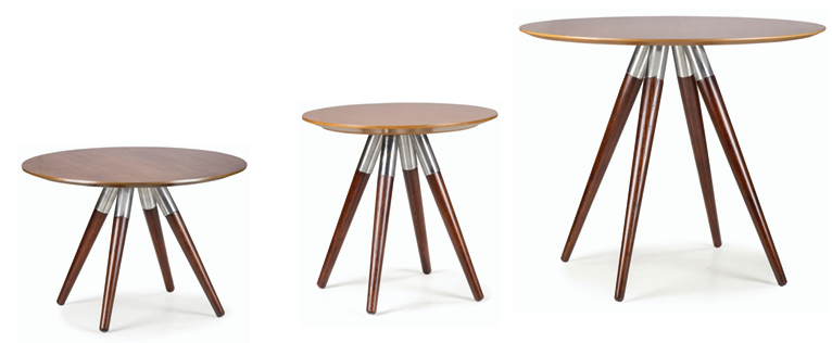 Solid Wood Square Side Table