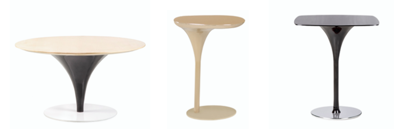 Fibreglass-Base Round Pedestal Table
