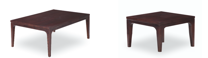 Hourglass-Base Pedestal Dining Table