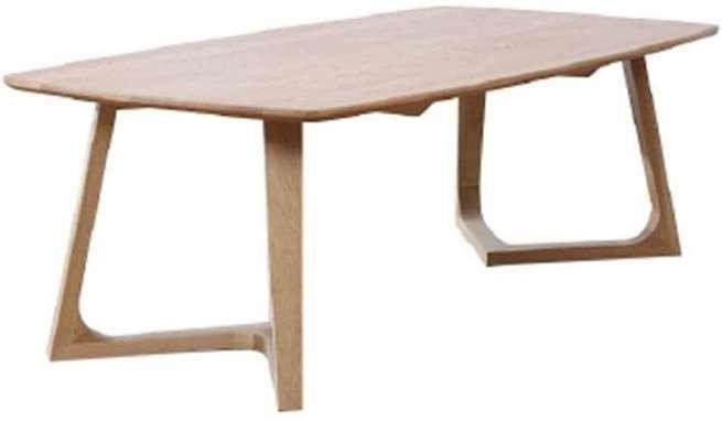 Slim Solid Wood Side Table