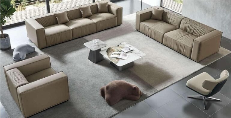 OKSS-16 – Low-Profile Wide Contemporary Sofa