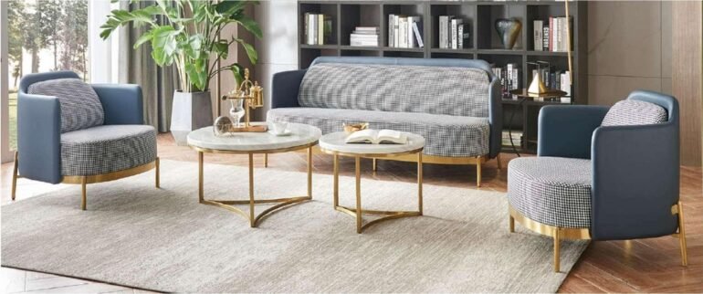 OKSS-17 – Slim Mid-Back Upholstered Sofa