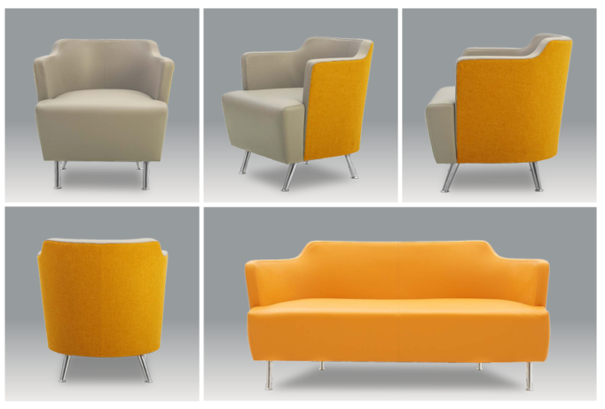 OKSS-32 – Upholstered Lounge Sofa Style 32
