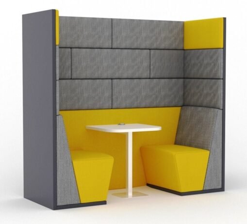 Phone Pod 1 – Upholstered Privacy Pod Chair